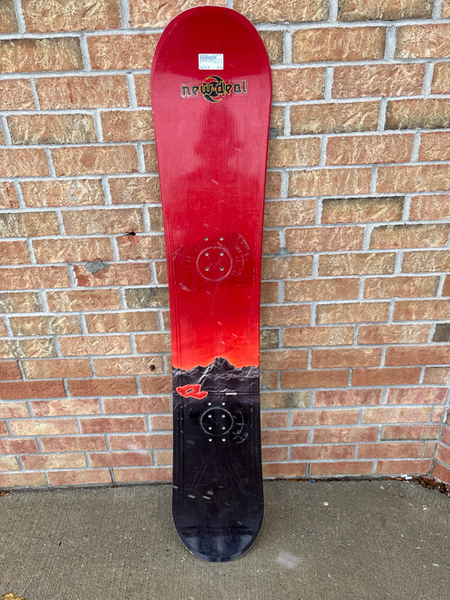 Vist Large View of Product Image Which is Used K2 SPITFIRE Mens Snowboard Only Red 155 cm