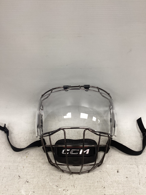 Vist Large View of Product Image Which is Used CCM Hockey Full Visor One Size