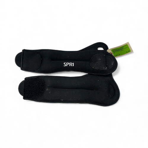 Vist Large View of Product Image Which is Used SPRI Ankle Weights Black 3 lb