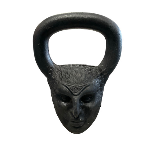 Vist Large View of Product Image Which is Used Kettle Dumbbell (Each) Black 26 lb