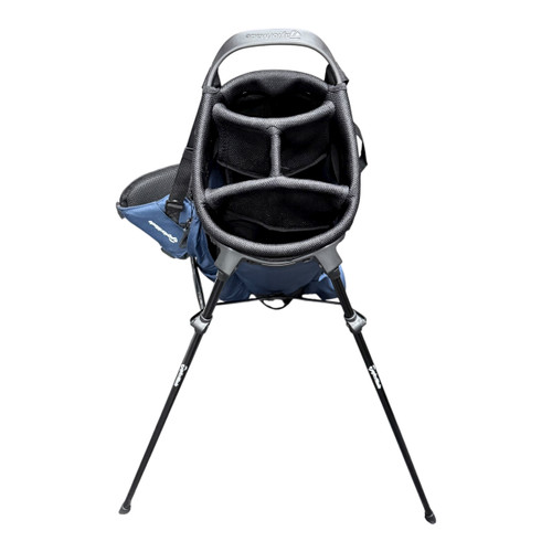 Vist Large View of Product Image Which is Used Taylormade 2024 FLEXTECH PREMIUM CARRY BAG Mens Stand Bag Navy Blue