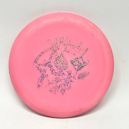 Vist Large View of Product Image Which is Used Innova JK PRO AVIAR Disc Golf Putter Pink 175g