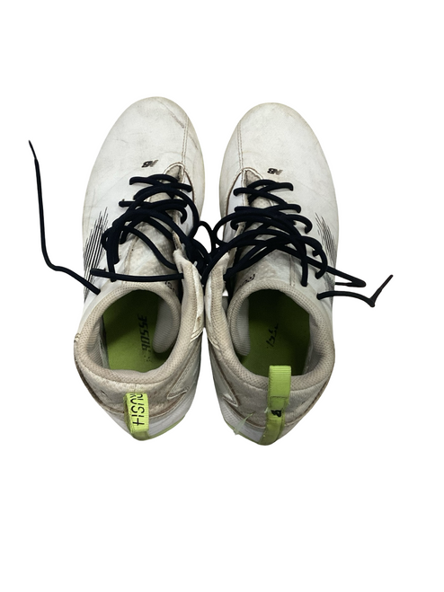 Vist Large View of Product Image Which is Used New Balance LAX Cleats Mens White Senior 8