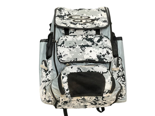 Vist Large View of Product Image Which is USED BoomBah BOOMBAH BAT PACK BB/SB Player Backpack Grey