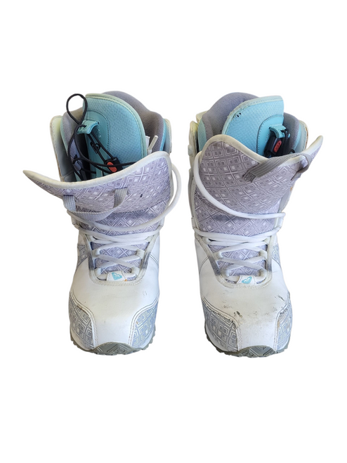 Vist Large View of Product Image Which is Used Roxy ROXY BOOTS 8.5W Womens Snowboard Boots White Senior 8.5