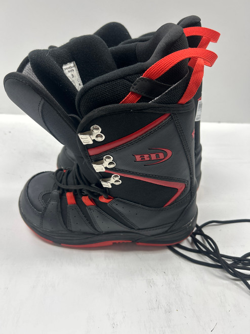 Vist Large View of Product Image Which is Used BD SNOWBOARD BOOTS Mens Snowboard Boots Black Senior 5.5