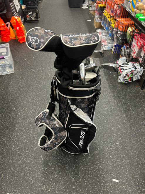 Vist Large View of Product Image Which is Used Top Flite STAINLESS Mens Package Set RH Black 11 Piece