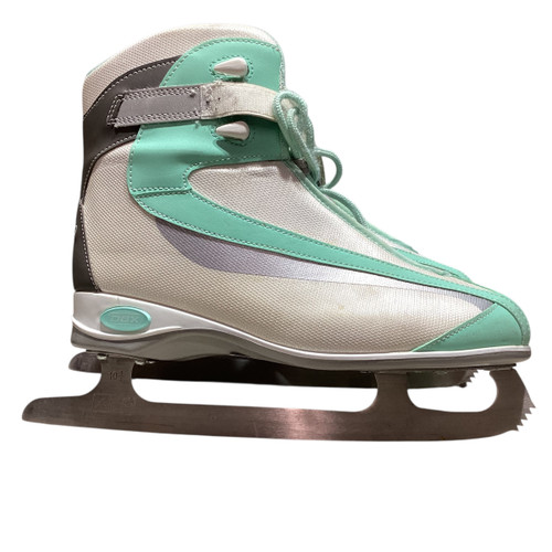 Vist Large View of Product Image Which is Used DBX Womens Softboot Skate Teal Senior 8
