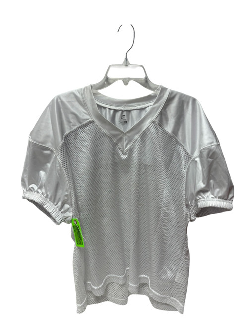 Vist Large View of Product Image Which is Used Champro Adult Football PRACTICE JERSEY White XL