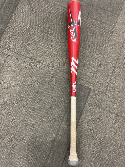 Vist Large View of Product Image Which is Used Marucci CAT X BB/SB USA 2 5/8 Bat 29"