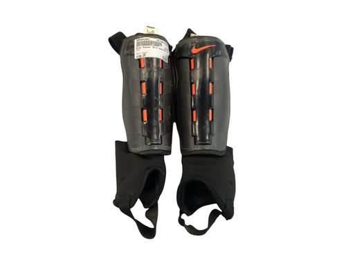 Vist Large View of Product Image Which is Used Nike Soccer Shin Guards Junior Black SM