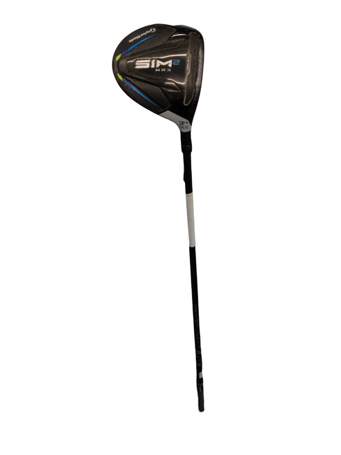 Vist Large View of Product Image Which is Used Taylormade SIM 2 MAX Mens Fairway Wood RH 3 Wood