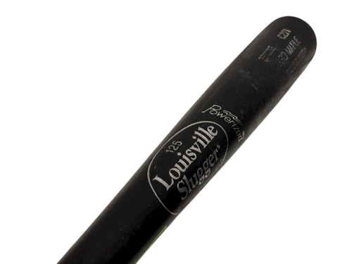 Vist Large View of Product Image Which is Used Louisville Slugger 125 POWERIZED GENUINE C271 Wood Bat Baseball Bat 32"