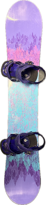 Vist Large View of Product Image Which is Used Burton FEATHER Mens Board/Bindings Purple 153 cm