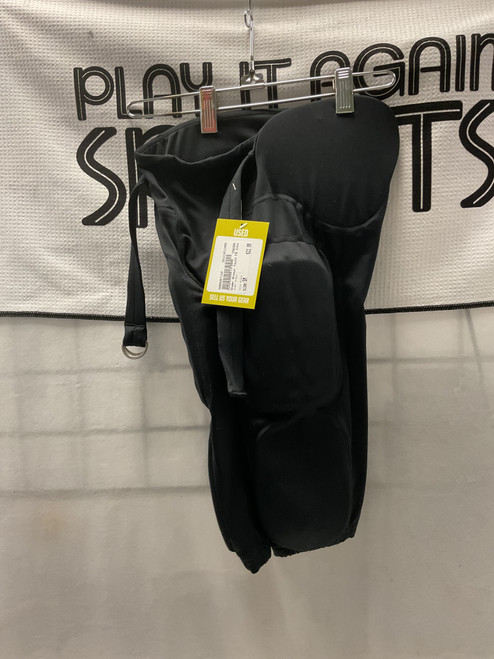 Vist Large View of Product Image Which is Used Under Armour Youth FB Integrated Pants Black SM