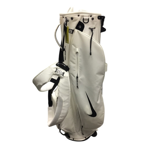 Vist Large View of Product Image Which is Used Nike 5 WAY Mens Stand Bag White