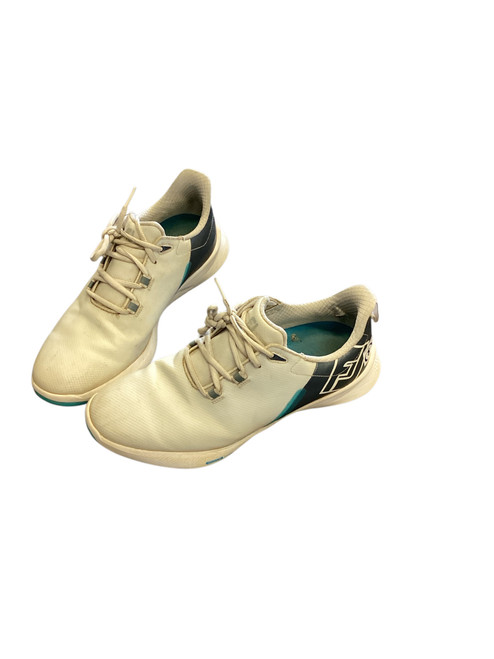 Vist Large View of Product Image Which is Used Foot Joy Mens Golf Shoes White Senior 8