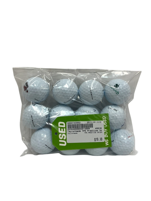Vist Large View of Product Image Which is Used Taylormade TP5 PRACTICE DOZEN 12 Pack - Golf Balls