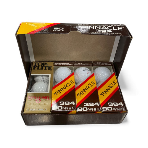 Vist Large View of Product Image Which is Used Pinnacle 384 12 Pack - Golf Balls