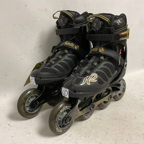 Vist Large View of Product Image Which is Used K2 ALEXIS BOA W Senior Rec Fitness Skates Black Senior 7