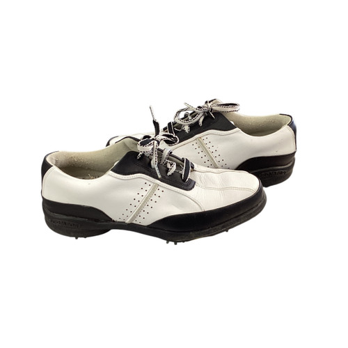 Vist Large View of Product Image Which is Used FootJoy (Already In As Foot Joy) Womens Golf Shoes White Senior 8