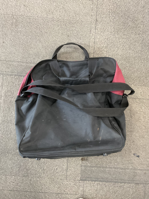 Vist Large View of Product Image Which is Used Ski Boot Bag Black And Wine Red