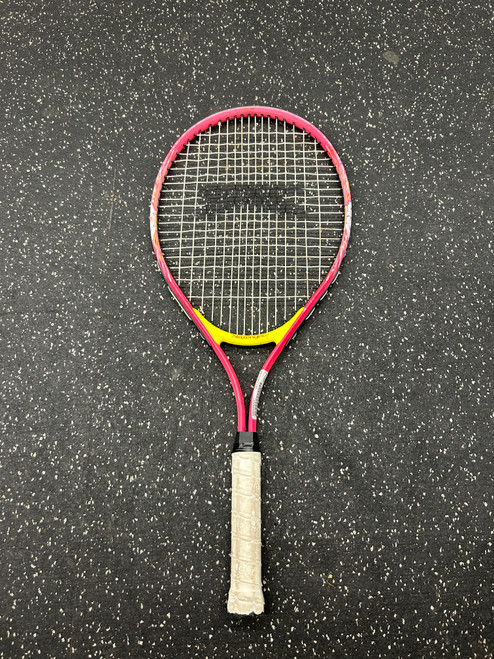 Vist Large View of Product Image Which is Used Slazenger 25 Junior Tennis Racquet Pink 25"