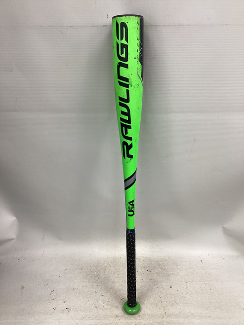 Vist Large View of Product Image Which is Used Rawlings THREAT BB/SB USA 2 5/8 Bat 29"