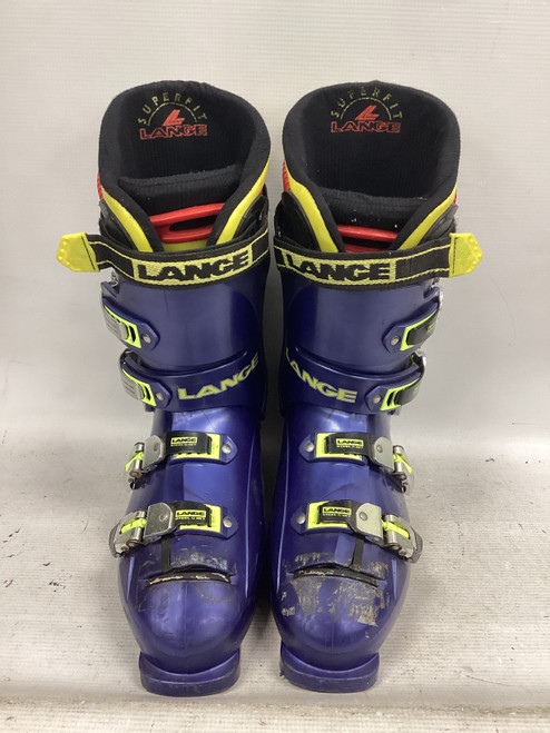 Vist Large View of Product Image Which is Used Lange ZERO X9 Mens DH Ski Boot Navy Blue 280 MP - M10 - W11