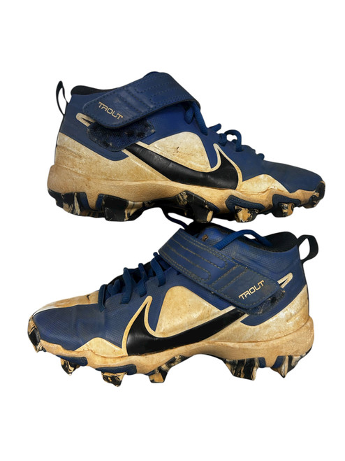 Vist Large View of Product Image Which is Used Nike TROUT BB/SB Cleats Royal Blue Junior 02