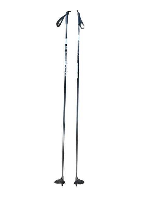 Vist Large View of Product Image Which is Used Alpina ALU5083 Mens XC Ski Poles Black 150 cm / 59 in