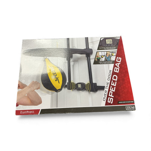 Vist Large View of Product Image Which is Used SPEED BAG OVER THE DOOR Boxing Speed Bag Black