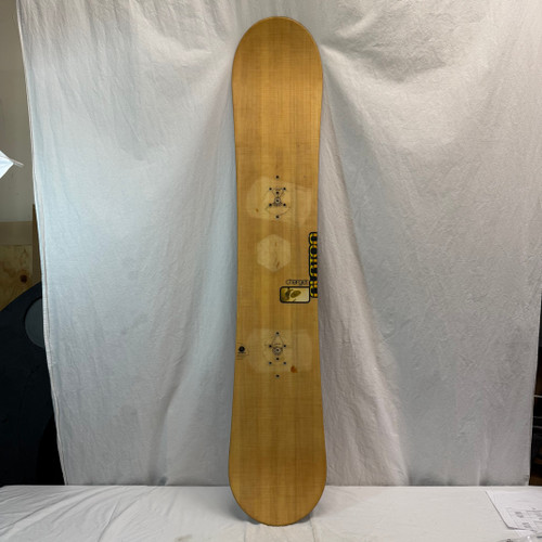 Vist Large View of Product Image Which is Used Burton CHARGER Womens Snowboard Only Yellow 152 cm