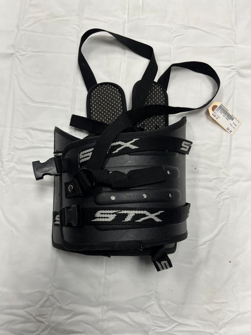 Vist Large View of Product Image Which is Used STX RIB Lacrosse Rib Pads Black LG