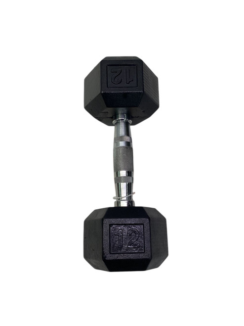 Vist Large View of Product Image Which is New RUBBER/CHROME 12 LB