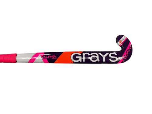 Vist Large View of Product Image Which is Used Grays ALPHA INDOOR JUNIOR FH Complete Stick Purple 30"
