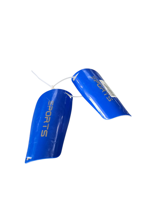 Vist Large View of Product Image Which is Used BLUE SPORTS SHIN GUARDS Soccer Shin Guards Junior Royal Blue MD