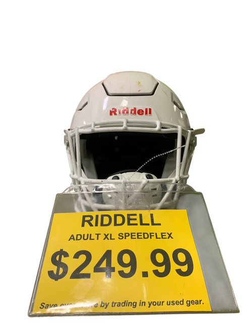 Vist Large View of Product Image Which is Used Riddell SPEEDFLEX FB Helmet White XL