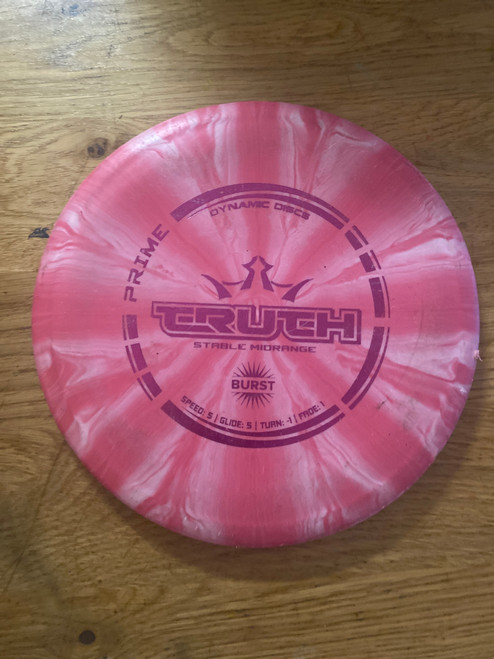 Vist Large View of Product Image Which is Used Dynamic Discs TRUTH BURST Disc Golf Mid Range None
