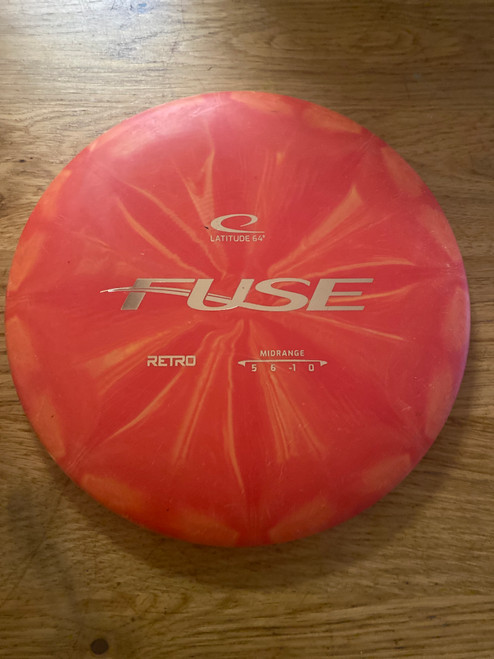 Vist Large View of Product Image Which is Used Latitude 64 FUSE RETRO Disc Golf Mid Range None