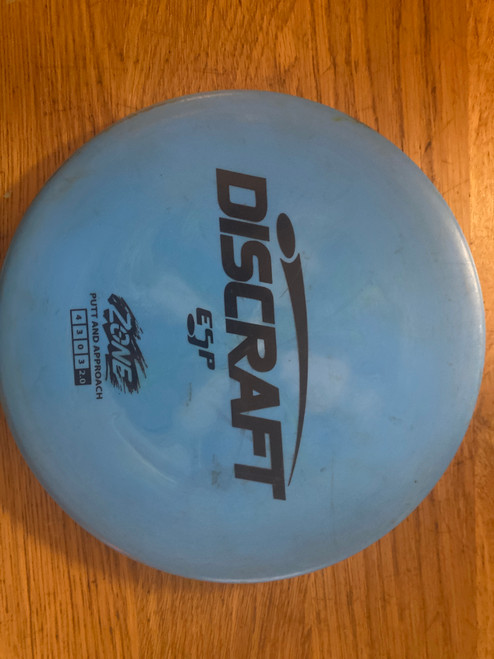 Vist Large View of Product Image Which is Used Discraft ESP ZONE Disc Golf Putter None
