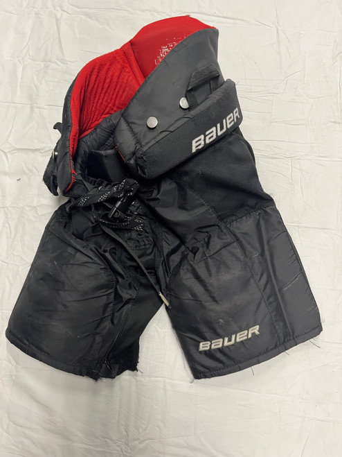 Vist Large View of Product Image Which is Used Bauer VAPOR PANTS Junior Pant Navy Blue MD