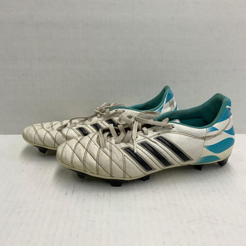 Vist Large View of Product Image Which is Used Adidas Soccer Cleats White Senior 9