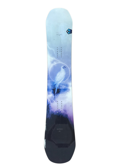 Vist Large View of Product Image Which is Used BIRDS OF A FEATHER Womens Snowboard Only White 152 cm