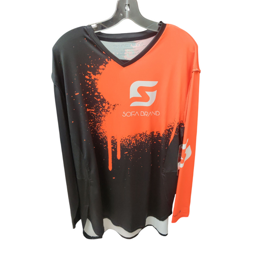 Vist Large View of Product Image Which is Used Sofa Brand Motocross Adult Top Orange 2X