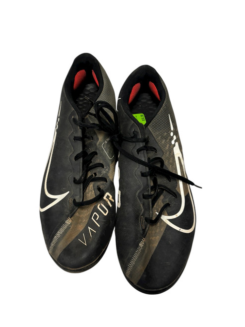 Vist Large View of Product Image Which is Used Nike React Vapor Ultrafly Elite 4 DA0701-001 Metal Mens Baseball Cleats Black Size 12