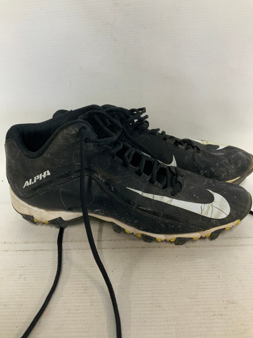 Vist Large View of Product Image Which is Used Nike ALPHA BB/SB Cleats Black Senior 9
