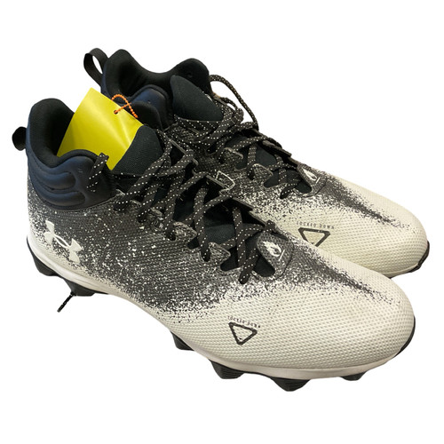 Vist Large View of Product Image Which is  Under Armour BB/SB Cleats Black Senior 12