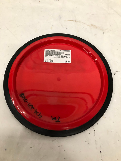 Vist Large View of Product Image Which is Used MVP JAMES CONRAD ZENITH Disc Golf Driver Red 169g