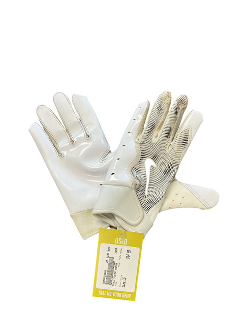 Vist Large View of Product Image Which is Used Nike YOUTH VAPOR FB Gloves White LG